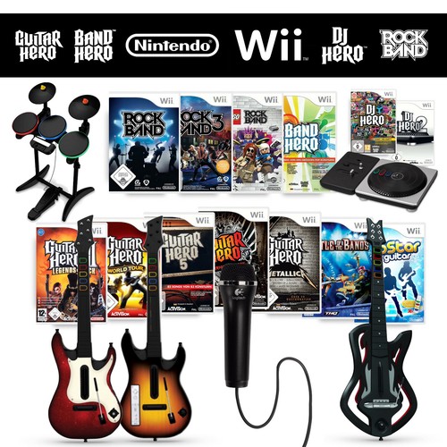 Nintendo wii band party - band,
