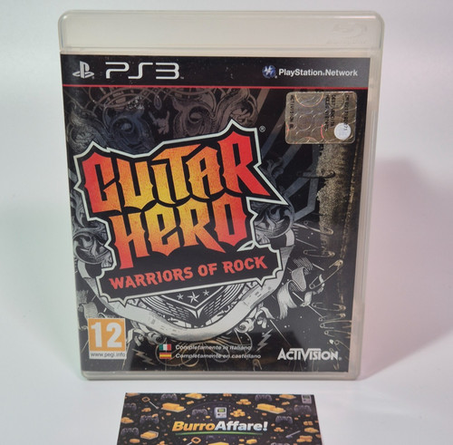 Guitar hero warriors rock - warriors,