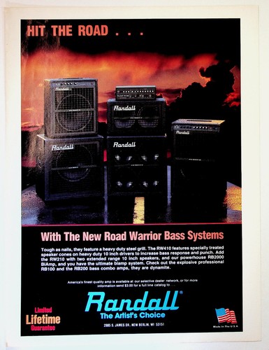 Amplificatore basso randall - amplificatore,